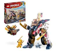 LEGO 71792 Ninjago Moto de Carreras Mecánica Transformer de Sora, Set 2in1, Figura de Acción Transformer Mecánica a Moto Ninja con 3 Minifiguras, Juguete para Niños y Niñas