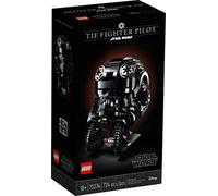 LEGO 75274 Star Wars Tie Fighter Pilot - Figura de construcción de Casco de piloto de Caza Tie