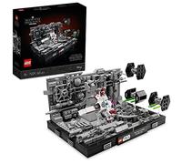 LEGO 75329 Star Wars Diorama: Ataque a la Estrella de la Muerte, Maqueta para Construir para Adultos, Luke Skywalker y Darth Vader, Coleccionable