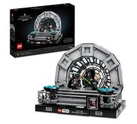 LEGO 75352 Star Wars Diorama: Sala del Trono del Emperador, Maqueta del 40 Aniversario del Retorno del Jedi, Duelo de Espadas Láser, Mini Figuras Darth Vader y Luke Skywalker