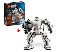 LEGO 75370 Star Wars Meca Soldado Imperial, Maqueta de Figura de Acción para Construir con Piezas Articuladas, Cabina para Minifigura y Gran Cañón de Disparo, Juguete Coleccionable
