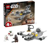 LEGO Star Wars 75410 Caza Estelar N-1 de Mando y Grogu Maqueta de Juguete con Figuras del Mandaloriano, Baby Yoda y R5-D4, Set de Iniciación, Regalo The Mandalorian para Niños y Niñas de 4 Años o Más