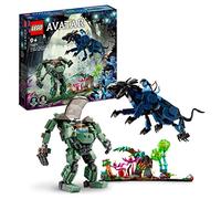 LEGO 75571 Avatar Neytiri y Thanator vs. Quaritch con Armadura AMP, Set Construcción con Figura de Acción, Animales Juguetes, Regalo de Película