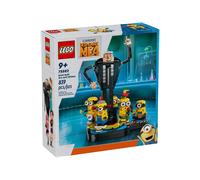 LEGO GRU 4: Mi Villano Favorito Modelo de GRU y los Minions, Juguete de Construcción con Personajes de la Película y Ukelele, Regalo Divertido de Cumpleaños para Niños y Niñas de 9 Años o Más 75582