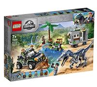 LEGO 75935 Jurassic World El Choque del Baryónix: la búsqueda del Tesoro con Juguete Buggy Fuera de la Carretera