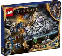 LEGO 76156 Marvel Ascenso de Domo, Juguete de Construcción de Nave Espacial de Superhéroes de la película Los Eternos con 2 Figuras