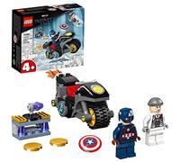 Marvel Super Heroes 76189 Marvel Vegadores Capitán América contra Hydra, Super Heroes Set, Juegos de construcción Super Heroes Set, Juego de construcción, Niño/niña, 4 año(s), De plástico, 49 pieza(s), 100 g