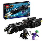 LEGO 76224 DC Batmobile Persecución de Batman vs. The Joker Coche de Juguete y 2 minufiguras, maqueta de Coche del Caballero Oscuro con Batarang, Regalo de Superhéroes para Niños y Niñas