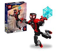 LEGO 76225 Marvel Figura de Miles Morales, Juguetes de Spider-Man, Muñeco de Acción Articulado, Superhéroes, Regalo de Cumpleaños para Niños