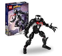LEGO 76230 Marvel Figura de Venom, Muñeco de Supervillano Articulado, Juguetes de Spider-Man, Modelo Coleccionable de Película para Niños y Niñas