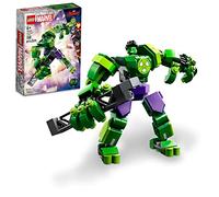 Lego 76241 Marvel Hulk Mech Armour, Juego de Figuras de acción de Los Vengadores, Juguetes coleccionables de superhéroes para Construir para niños y niñas a Partir de 6 años, Idea de Regalo
