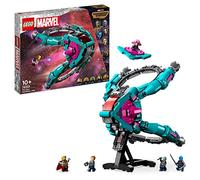 LEGO 76255 Marvel Nave de los Nuevos Guardianes de la Galaxia 3, Mini Figuras de Superhéroes, Mantis, Drax, Star-Lord y Más, Nave Espacial para Construir
