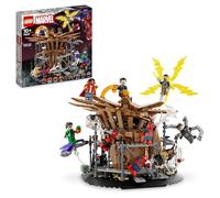 LEGO 76261 Marvel Batalla Final de Spider-Man, Recrea la Escena de No Way Home con 3 Minifiguras de Peter Parker, Duende Verde, Electro, Hombre de Arena, Ned, Dr Strange y MJ, Maqueta Coleccionable