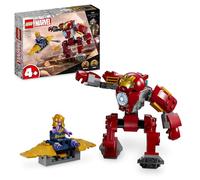 LEGO 76263 Marvel Hulkbuster de Iron Man vs. Thanos Juguete para Niños a Partir de 4 Años, Acción de Superhéroes basada en Vengadores: Infinity War, Figura de Acción, Avión de Juguete y 2 Minifiguras