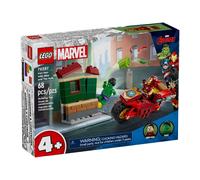 LEGO 76287 Iron Man con Moto y Hulk