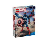 LEGO 76296 Figura para Construir: Nuevo Capitán América