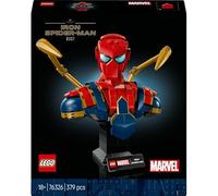 Lego 76326 Iron Spider-Man Busto, 76327 Iron Man MK4 y 30679 Venoms Moto