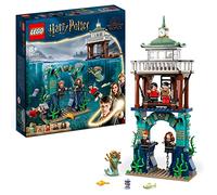 LEGO 76420 Harry Potter Torneo de los Tres Magos: El Lago Negro, Juguete de Construcción para Niños, Película El Cáliz de Fuego, Mini Figuras Ron y Hermione