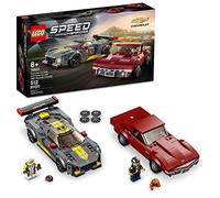 LEGO 76903 Speed Champions Deportivo Chevrolet Corvette C8.R y Chevrolet Corvette de 1969