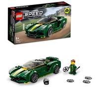 LEGO 76907 Speed Champion Lotus Evija, Deportivo de Juguete para Niños, Réplica de Coche Coleccionable con Mini Figura de Conductor, Colección 2022