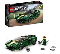LEGO 76907 Speed Champion Lotus Evija, Deportivo de Juguete para Niños, Réplica de Coche Coleccionable con Mini Figura de Conductor, Colección 2022