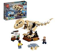 Jurassic World 76940 Exposición del Dinosaurio T. rex Fosilizado, Juegos de construcción Juego de construcción, Niño/niña, 7 año(s), Plástico, 198 pieza(s), 345 g