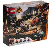 LEGO 76950 Jurassic World Triceratops - Ataque camión Ambush 210 piezas