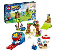 LEGO 76990 Sonic The Hedgehog Sonic: Desafío de la Esfera de Velocidad, Juguete de Construcción con 3 Personajes y Una Figura de Moto Bug Badnik, Juguetes para Niños y Niñas A Partir de 6 Años