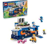 LEGO Sonic The Hedgehog Team Sonic Command Truck Toy - Interactive Set with an ATV Car & 5 Figures Incl. Tails - Gift for 8+ Year Old Boys, Girls & Gaming Fans - 77006
