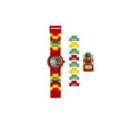 Reloj infantil modificable de LEGO Batman Movie. Emblemática figurita de LEGO Robin en la pulsera.