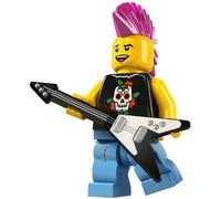 LEGO 8804 Minifigures - Figura Coleccionable: músico Punk