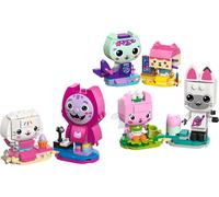 LEGO La Casa de Muñecas de Gabby Amigos Felinos para Construir de Gabby - 6 Figuras de Animales Inc. Hadigata y Siregata con Soporte - Gatos de Juguete - Regalo para Niñas de 6+ Años - 11215