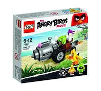 LEGO Angry Birds - Fuga en el Coche de los Cerdos, Juego de construcción (75821)