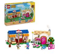 Lego animal crossing mininook y la casa de minina