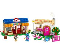 Lego animal crossing mininook y la casa de minina