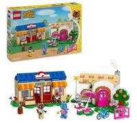 Lego animal crossing mininook y la casa de minina