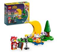 LEGO Animal Crossing Mirando Las Estrellas con Estela Kit de Construcción, Telescopio Astronómico de Juguete, Juego de rol con Figuras de Animales, Regalo para Niños y Niñas de 6 Años o Más 77053