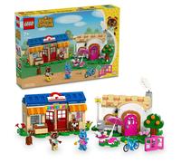 Lego animal crossing mininook y la casa de minina