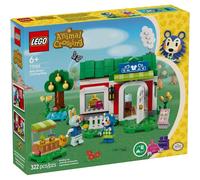 LEGO Animal Crossing Tienda de Ropa de Las Hermanas Manitas Juego de Construcción, Figuras de Erizo y Conejo de Juguete, Regalo para Niñas, Niños y Gamers del Videojuegos de 6 Años o Más 77055
