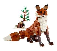 LEGO Creator 3 en 1 Animales del Bosque: Zorro Rojo de Juguete de Construcción Convertible en Figura de Búho o Ardilla, Set para Jugar y Exponer, Regalo para Niños y Niñas de 9 Años o Más 31154