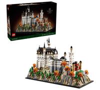 LEGO Architecture Castillo de Neuschwanstein - Maqueta DIY para Adultos Coleccionistas con Torres, Patios e Interior Detallado - Regalo de Monumento para Hombres y Mujeres - Decoración del Hogar 21063