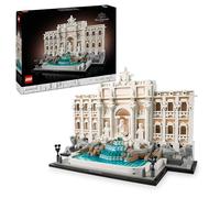 LEGO Architecture Fontana di Trevi Maqueta para Construir para Adultos, Monumento Italiano de Fuente Barroca y Minifiguras, Decoración del Hogar, Regalo para Viajeros 21062