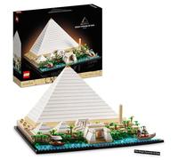 LEGO Architecture Gran Pirámide de Guiza, Maqueta para Construir de Egipto, Manualidades de Monumentos y Decoración del Hogar, Regalos para Adultos, Hombres y Mujeres 21058