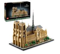 LEGO Architecture Notre Dame de París 21061 | Set para adultos, maqueta de catedral de Notre Dame, recuerdo de historia de Francia, regalo de cumpleaños, 4383 piezas