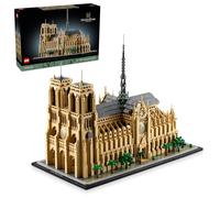 LEGO Architecture Notre-Dame de Paris Réplica, kit de modelo arquitectónico, juego de construcción coleccionable para adultos, construir y exhibir recuerdo, idea de regalo para los amantes de la