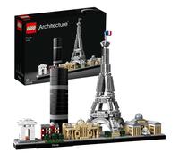 LEGO Architecture Paris Model Building Set for Adults with Eiffel Tower and The