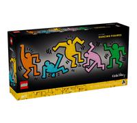 LEGO Art Keith Haring: Figuras Danzantes - Decoración de Pared para el Hogar - Colorido Accesorio de Escritorio para Oficina - Kit de Maquetas para Adultos - Regalo para Mujeres y Hombres 31216