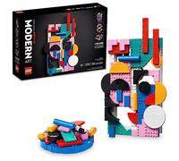 Lego Art Modern Art 31210 - Kit de Arte Abstracto de Pared para Construir y exhibir decoración del hogar, Idea de Regalo de cumpleaños para Personas artísticas, Juego para Adolescentes o Adultos Que