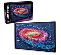 LEGO Art The Milky Way 31212 - Decoración de pared de galaxia, regalo espacial y astronomía, juego de construcción para adultos, actividad creativa para los amantes del arte y el diseño, ideas de
