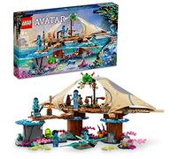LEGO Avatar: The Way of Water Metkayina Reef Home 75578, juego de juguetes de construcción con aldea, canoa, escenas de Pandora, minifiguras Neytiri y Tonowari, set de película